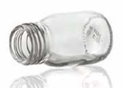 Toon details voor 60 ml siroopfles, helder, type 3 geblazen glas Afbeelding van 60 ml siroopfles, helder, type 3 geblazen glas