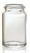 Toon details voor 8.5 ml tabletpot, helder, type 3 geblazen glas Afbeelding van 8.5 ml tabletpot, helder, type 3 geblazen glas