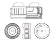 Toon details voor Duma Multi Grip schroefdop model 3424 Afbeelding van Duma Multi Grip schroefdop model 3424