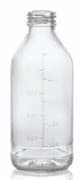 Toon details voor 100 ml plasmafles, helder, type 1 geblazen glas Afbeelding van 100 ml plasmafles, helder, type 1 geblazen glas