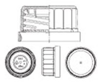 Afbeelding van Duma® Twist-Off schroefdop model 2827T