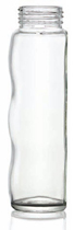 Afbeelding van 300 ml babyfles, helder, type 1 geblazen glas